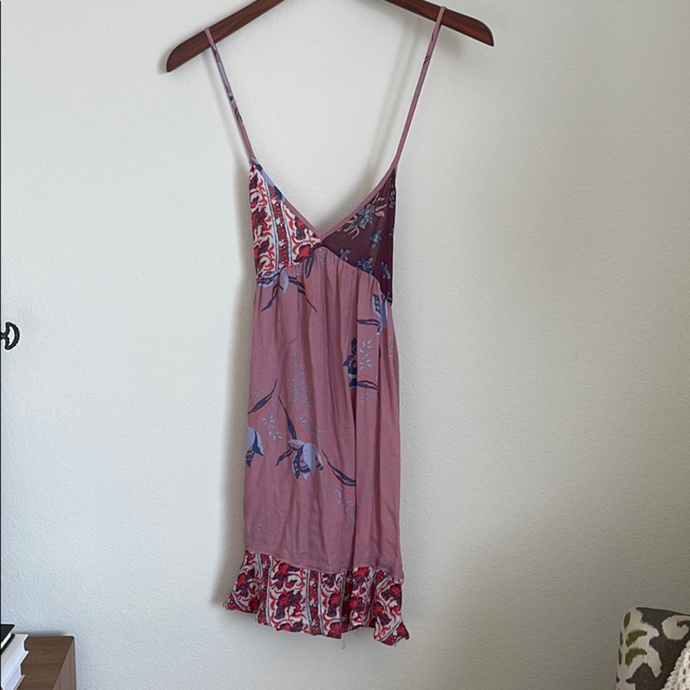 Free People All Mixed Up Slip Dress - Picture 2 of 9
